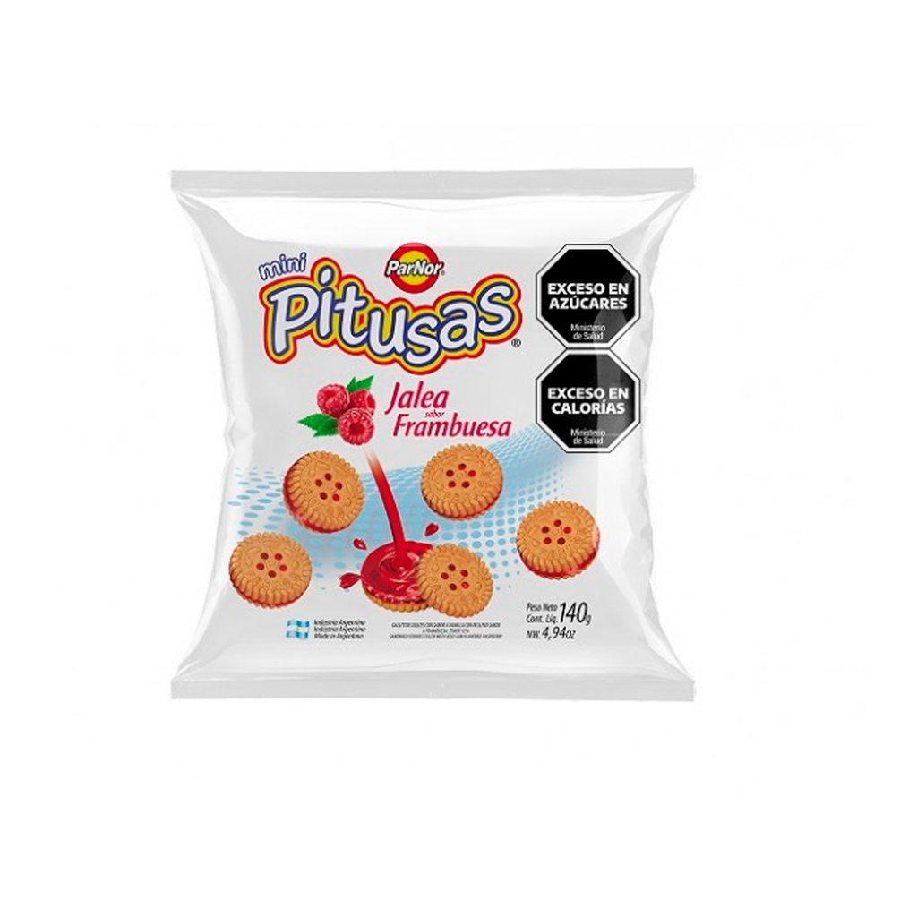 GALL MINI PITUSAS JALEA FRAMB,  X140GR