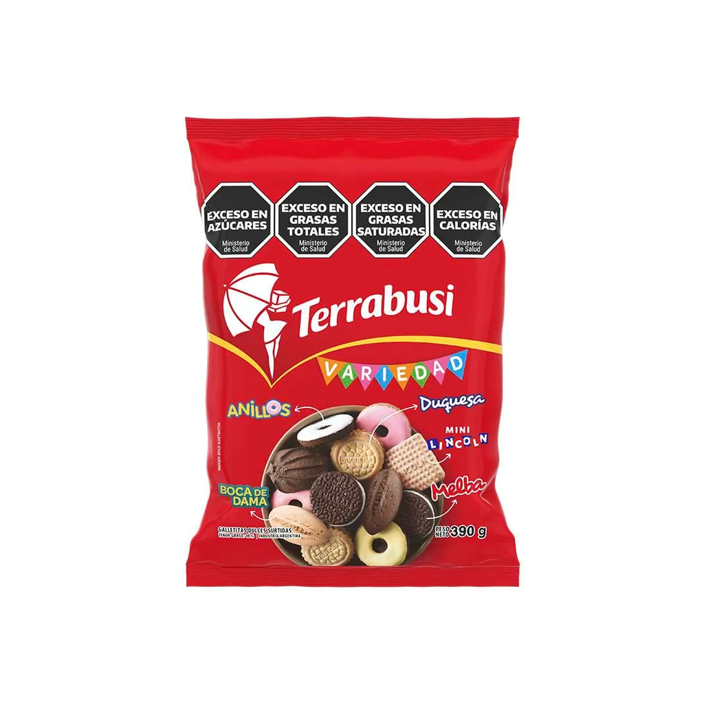 GALL.VARIEDAD TERRABUSI X 390G