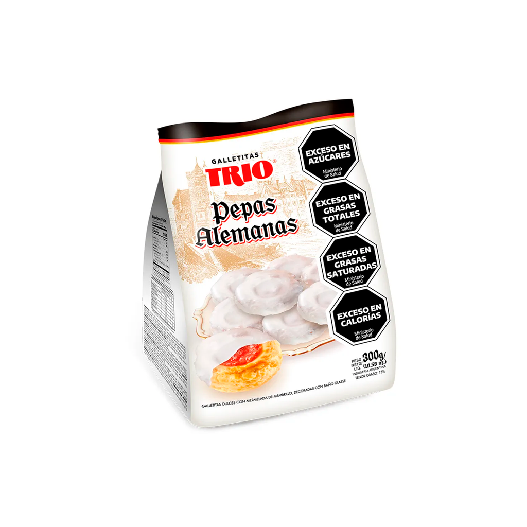 PEPAS ALEMANAS TRIO X 300G