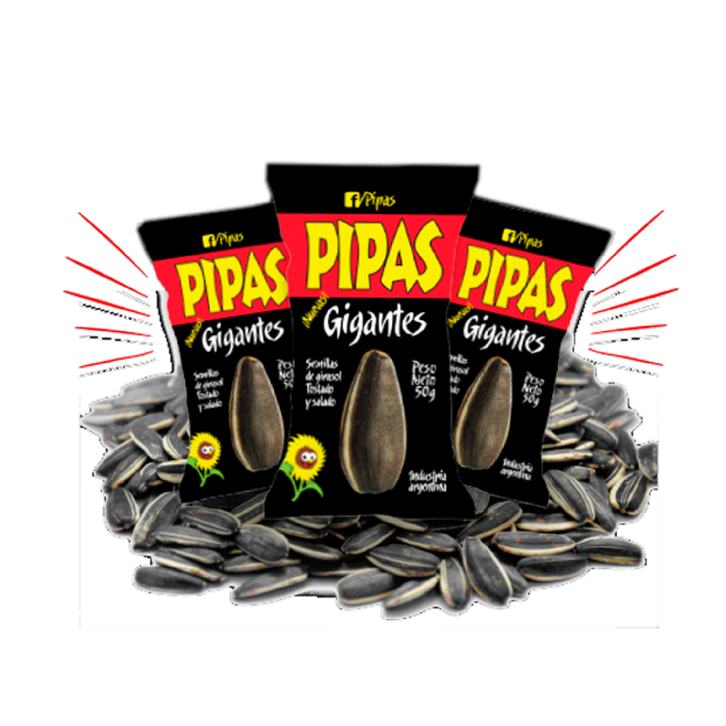GIRASOL PIPAS TIRAS GIGANTES X 10U
