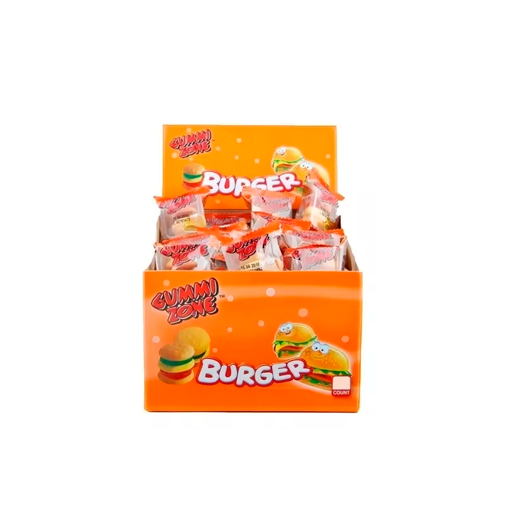 GUMMI ZONE BURGER X 24