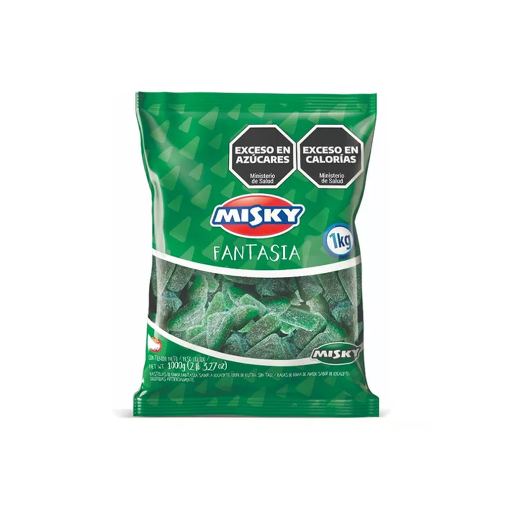 GOMA MISKY EUCALIPTUS X 1KG.