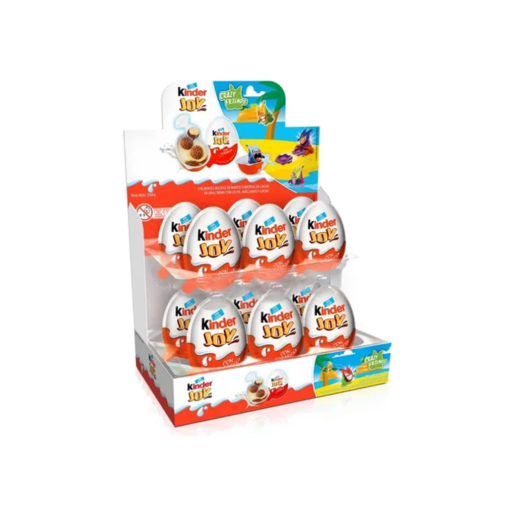 KINDER JOY HUEVO X 12U.