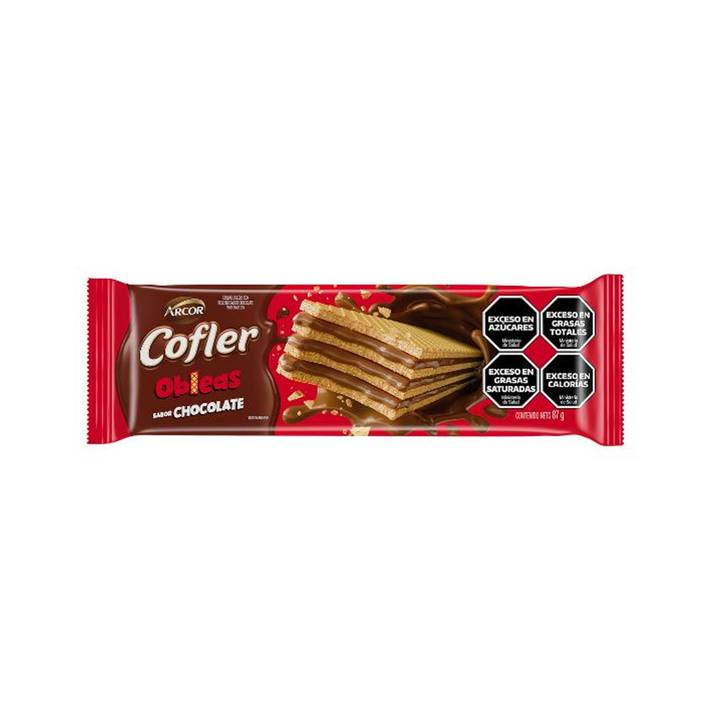 OBLEA COFLER CHOCOLATE X87G