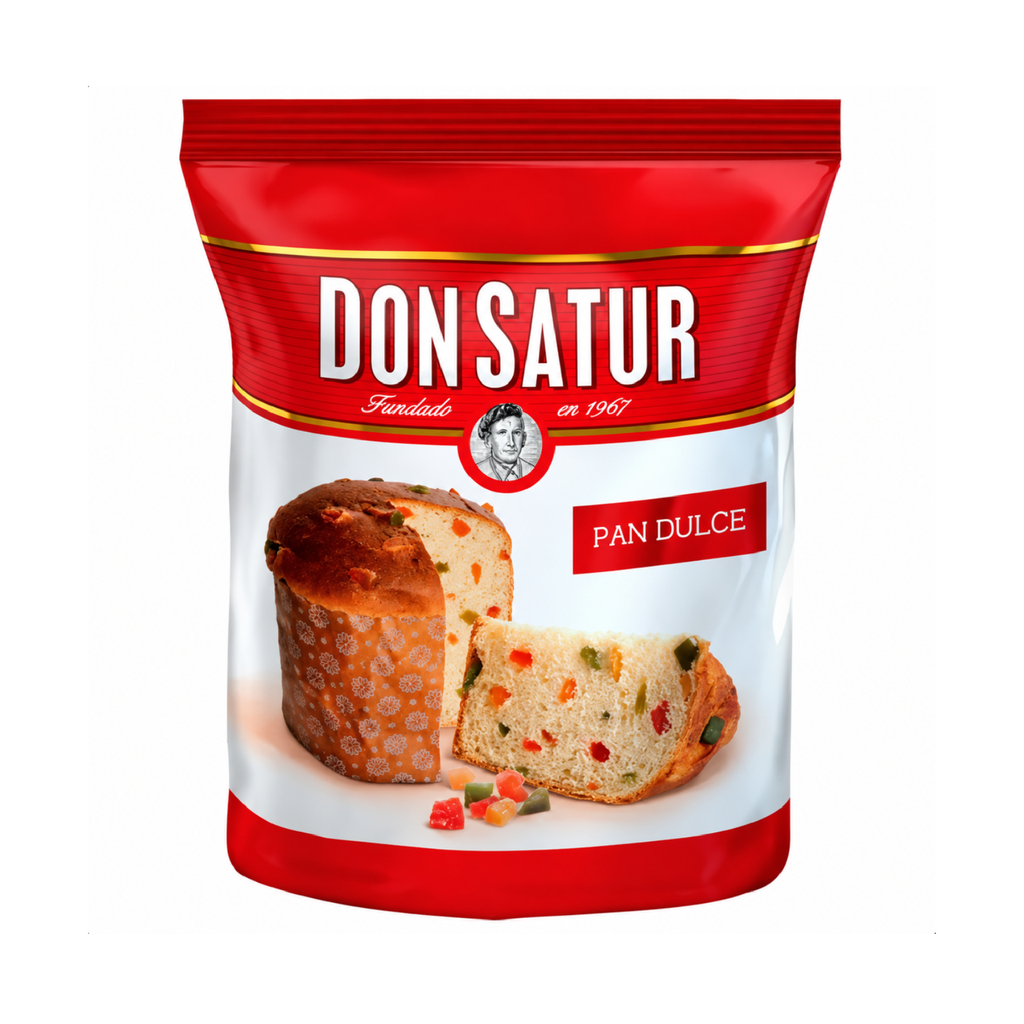 [4650] PAN DULCE DON SATUR CON FRUTAS X 400 G