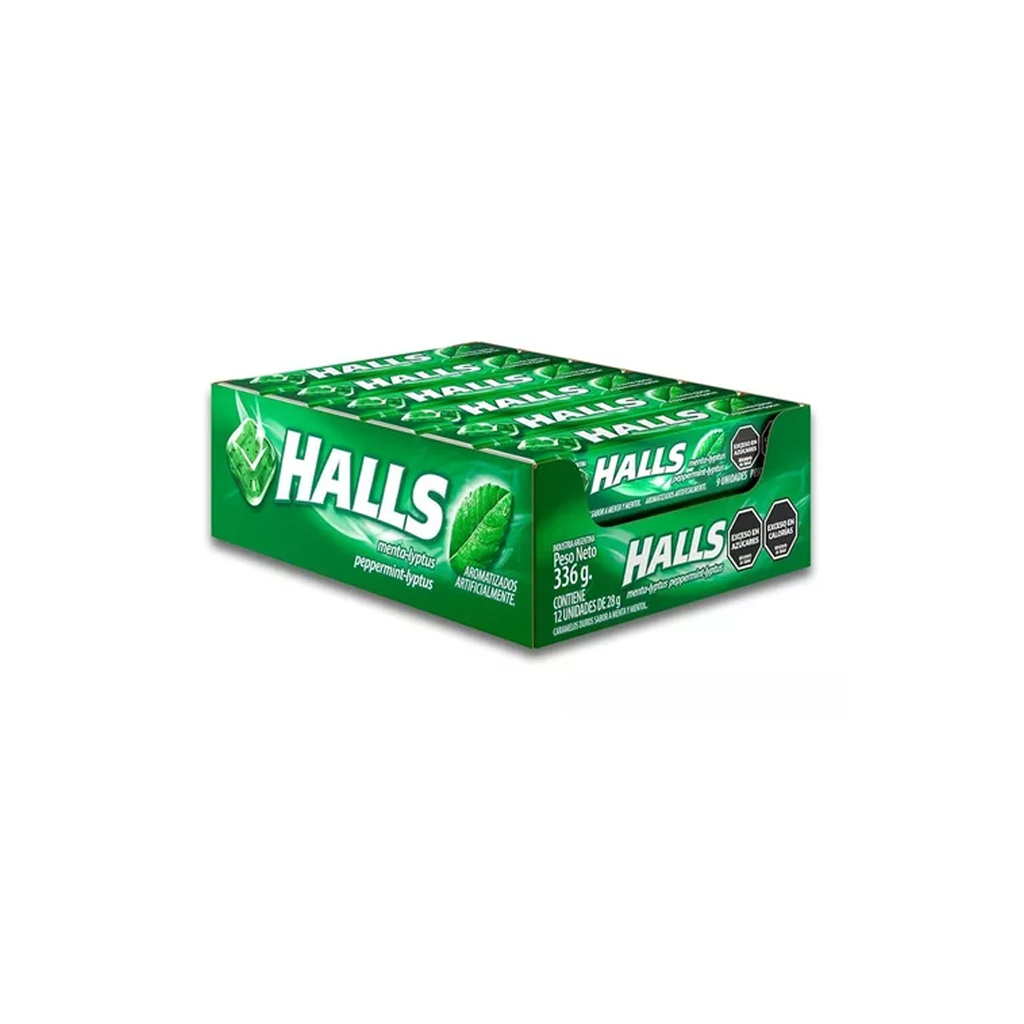 PAST.HALL'S MENTA LIPTUS X 12