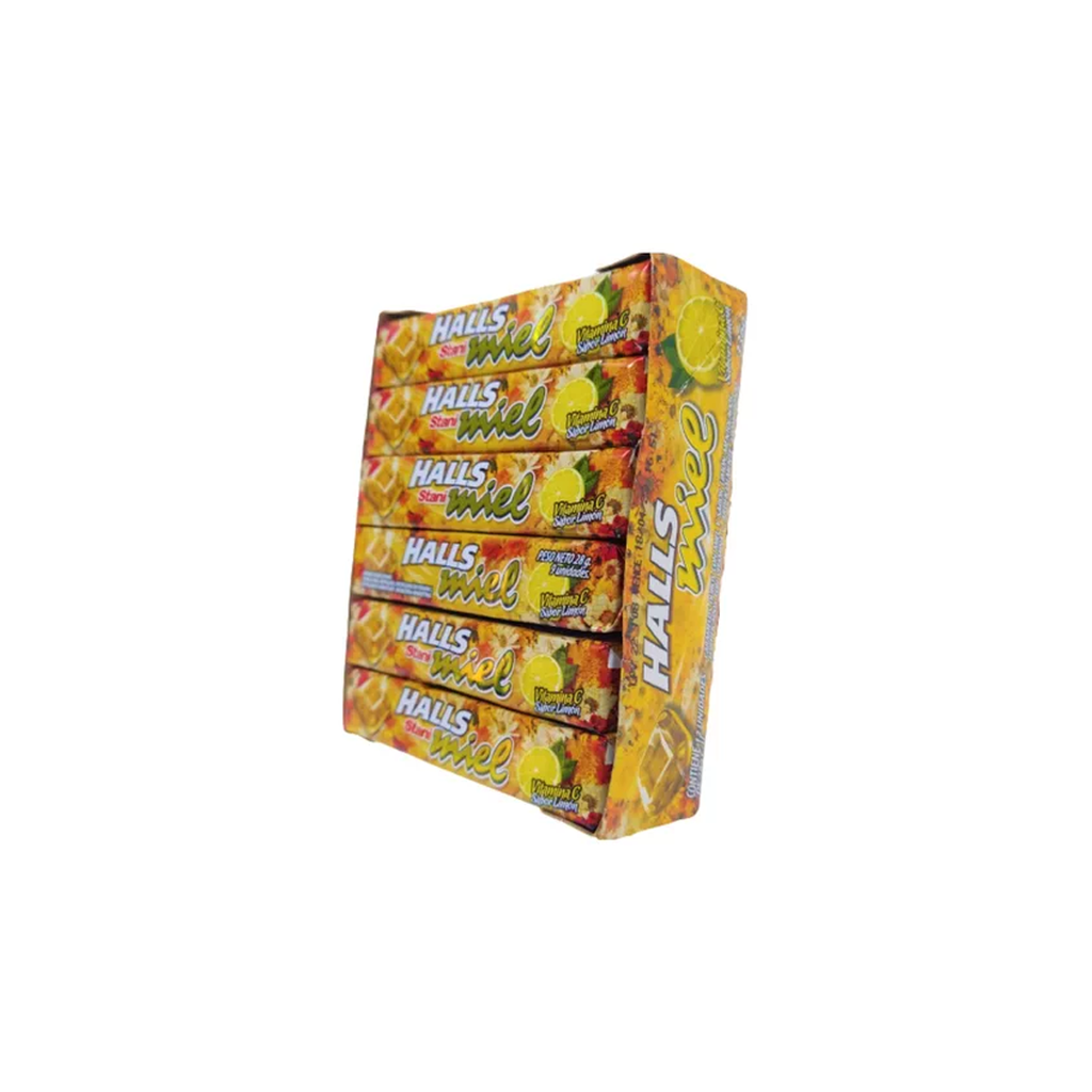 PAST. HALLS ST MIEL CON LIMON X 12