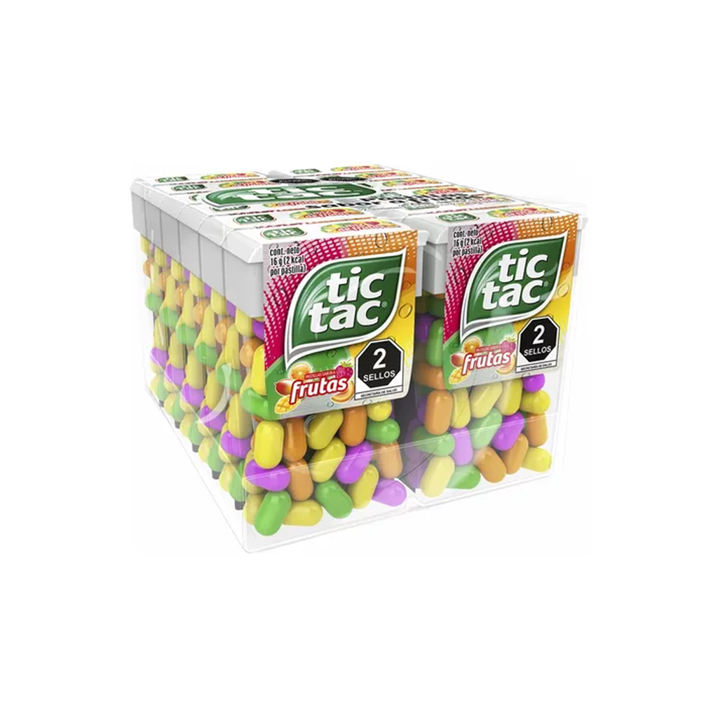 TIC TAC MIX FRUTAL X 12U.
