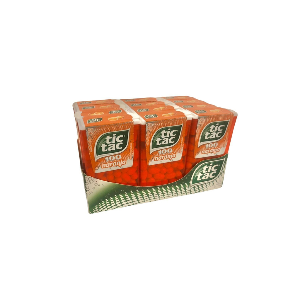 TIC TAC NARANJA X 12U