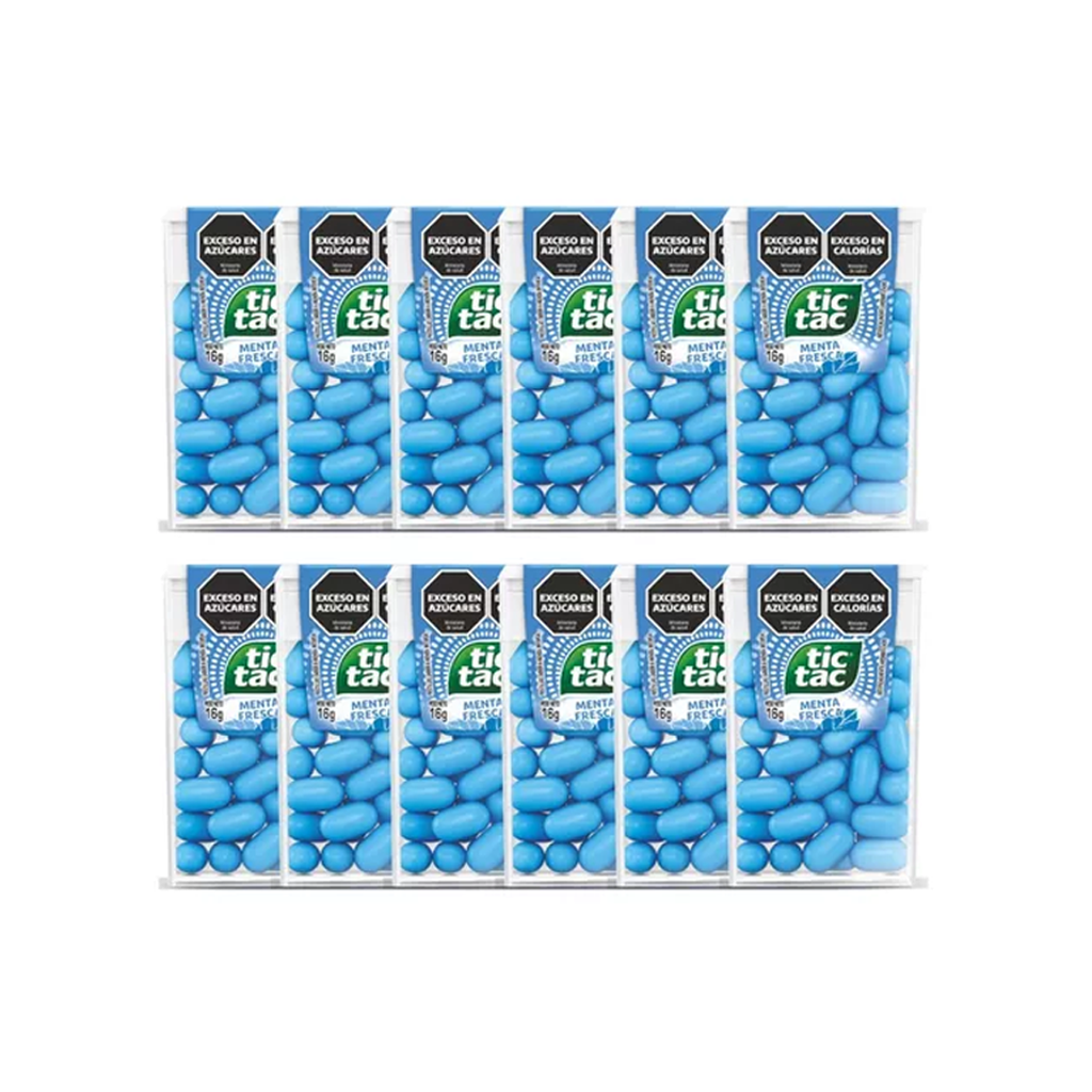 TIC TAC MENTA FRESCA  X 12U.