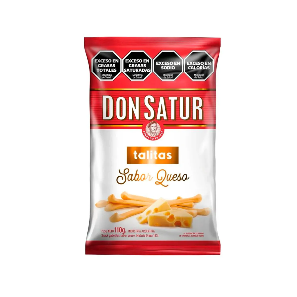 TALITAS CON QUESO DON SATUR X110 GS