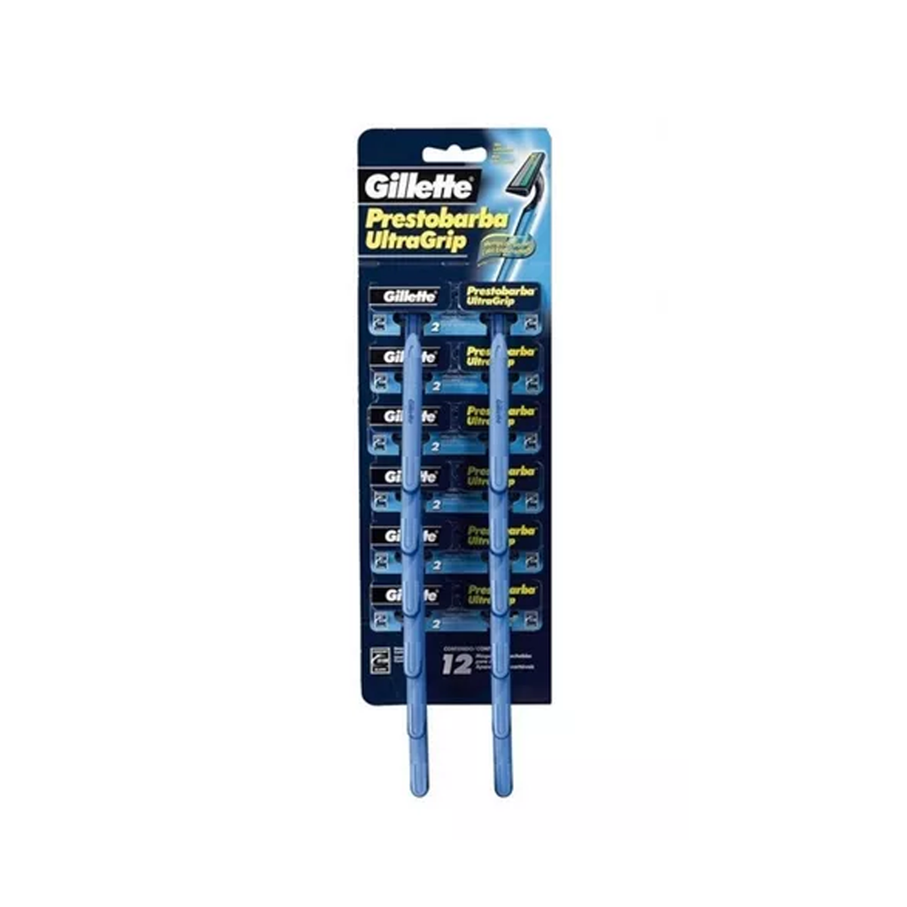 [47084] PRESTO. ULTRA GRIP 2 HOJAS CON PLATINO X12U