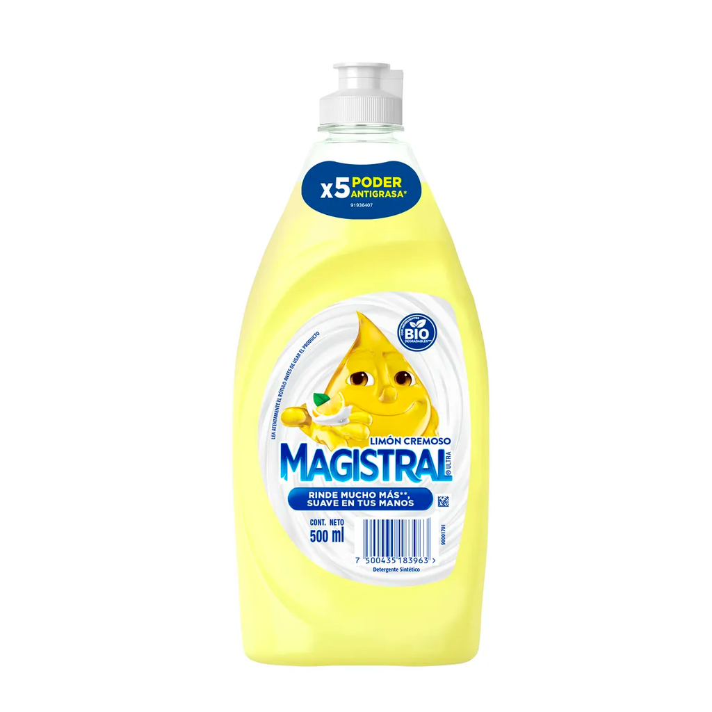 DET. MAGISTRAL LIMON  X500ML