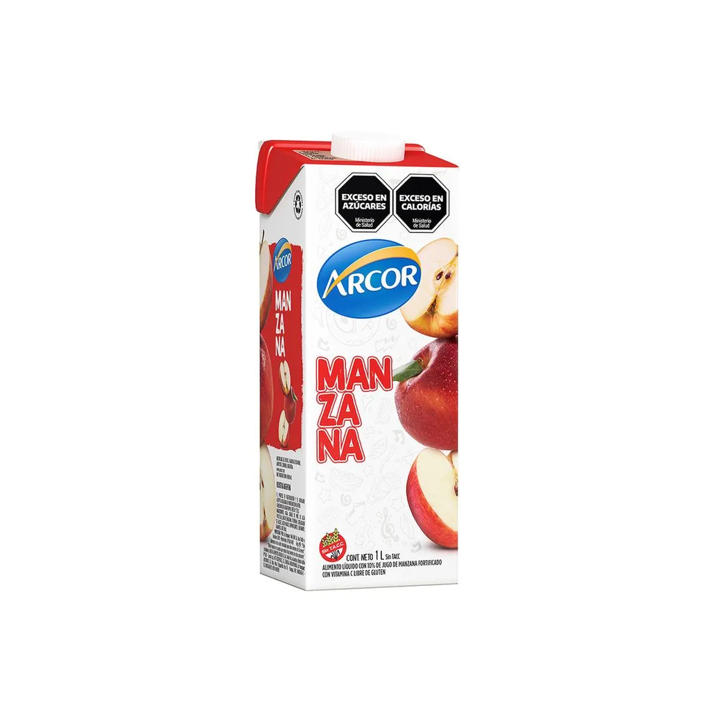 JUGO ARCOR X1L MANZANA