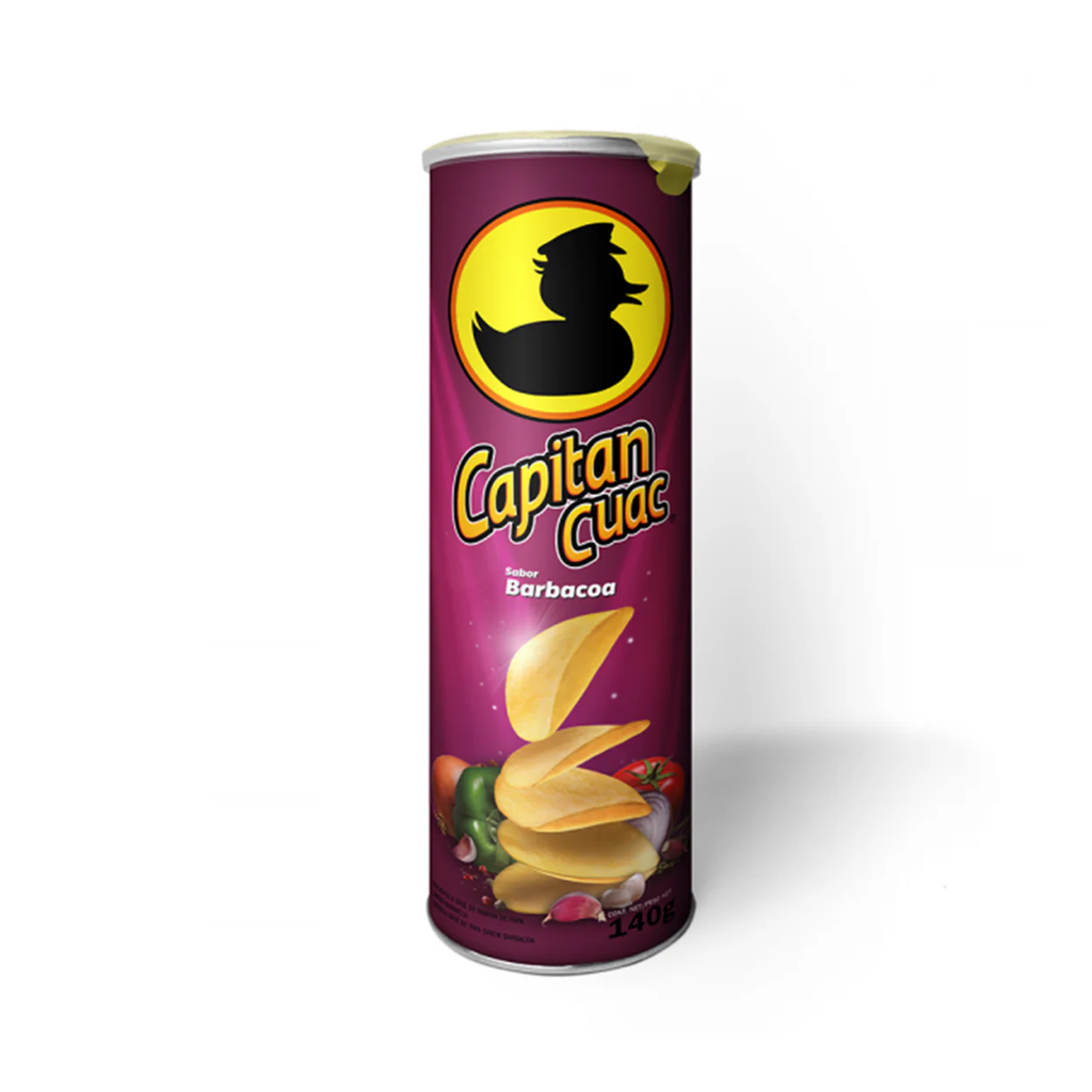 PAPA CAPITAN CUAC BARBACAO X 140G