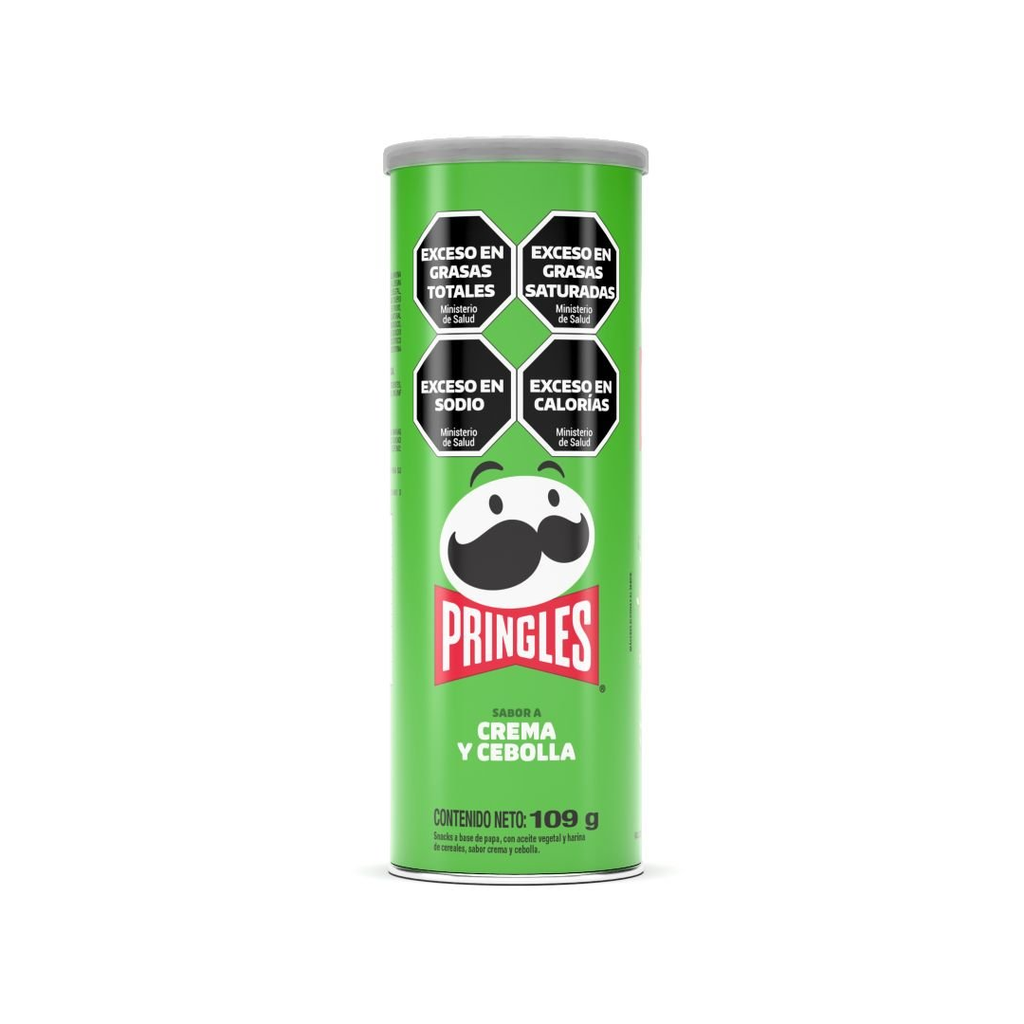 PRINGLES CREMA Y CEBOLLA X 109G
