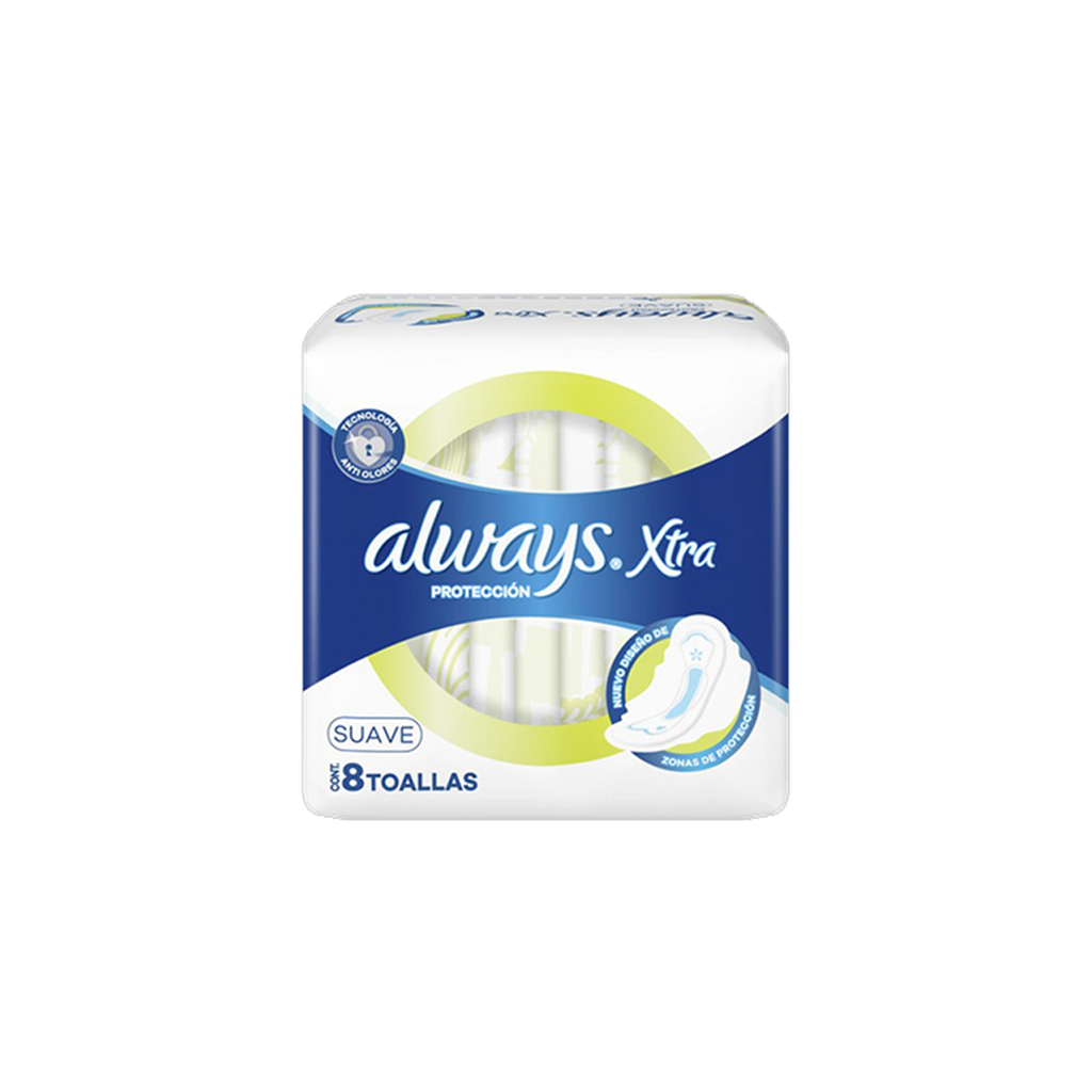 ALWAYS PROTEC. XTRA SUAVE X8UN