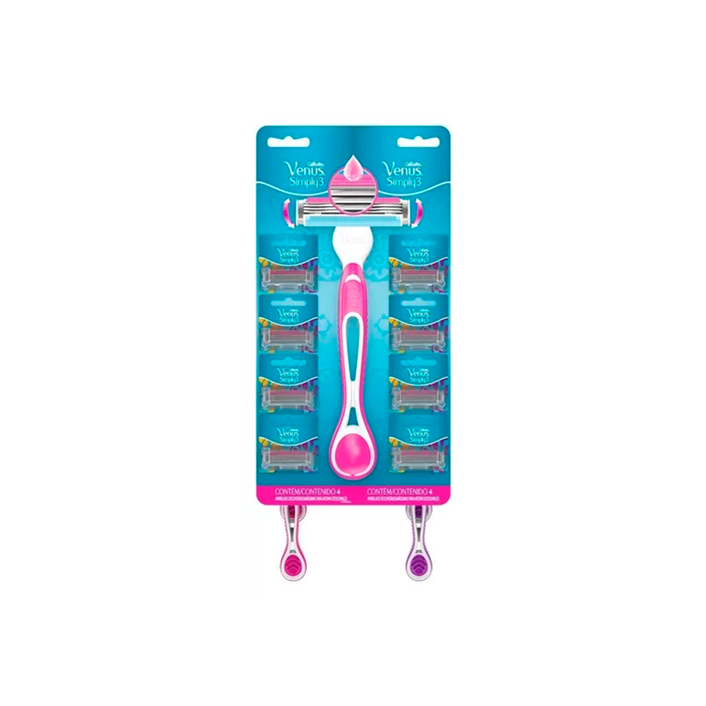 GILLETTE VENUS "3" SIMPLY  X8