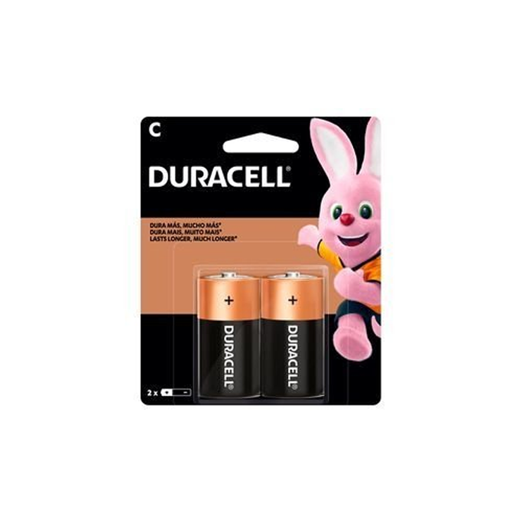 PILAS DURACELL "C" MEDIANA X 2U. (80281569)