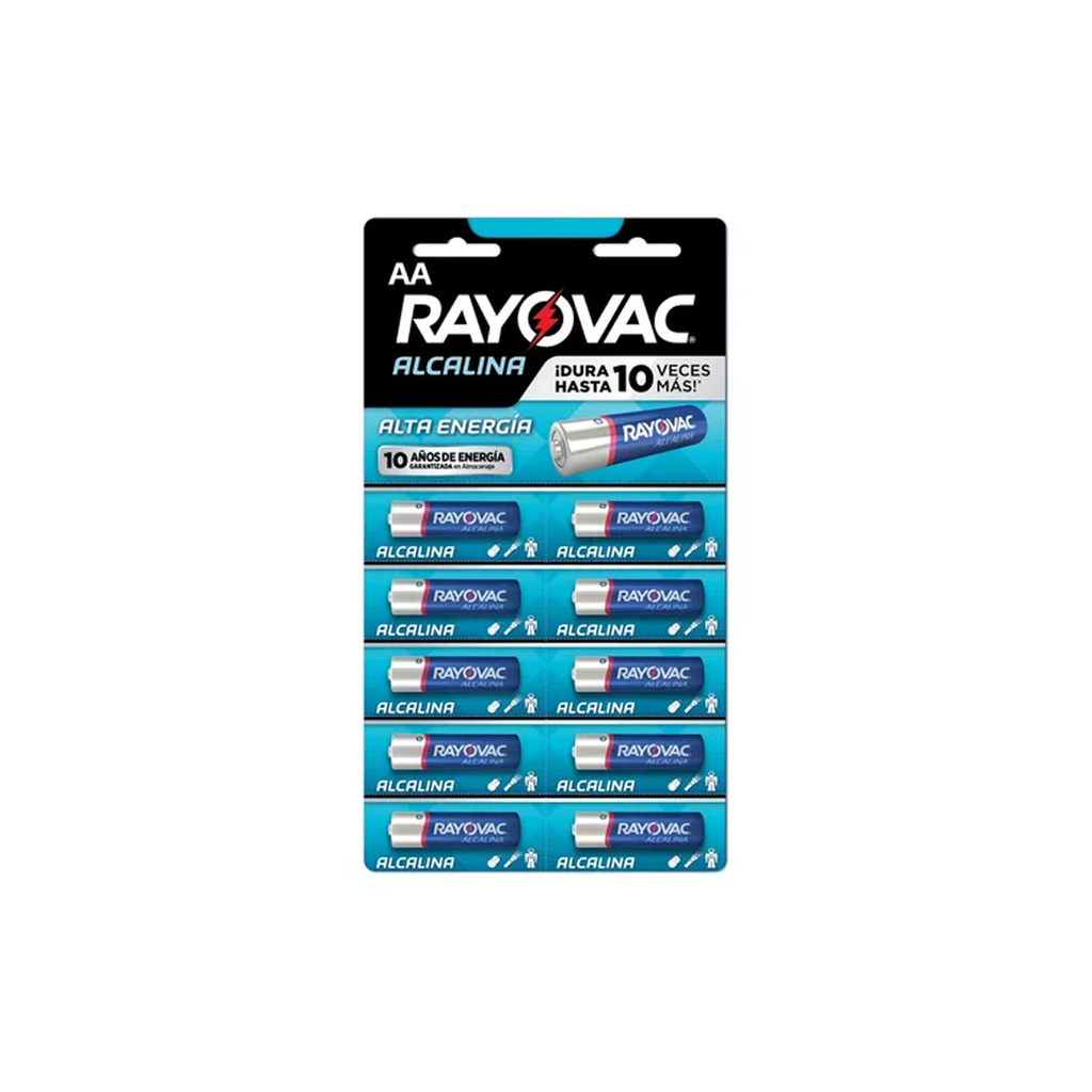 PILAS RAYOVAC  AA X 10U