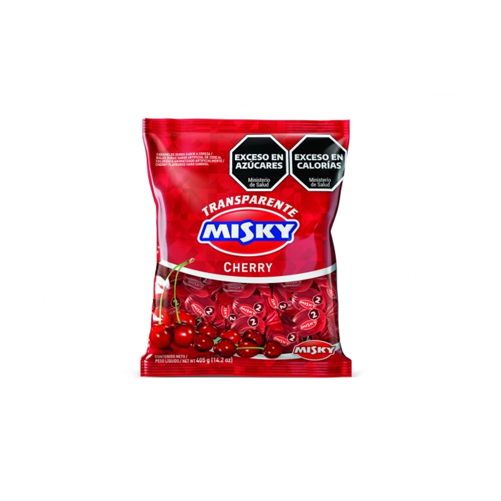 CARAM.TRANS.MISKY CHERRY X 405G.