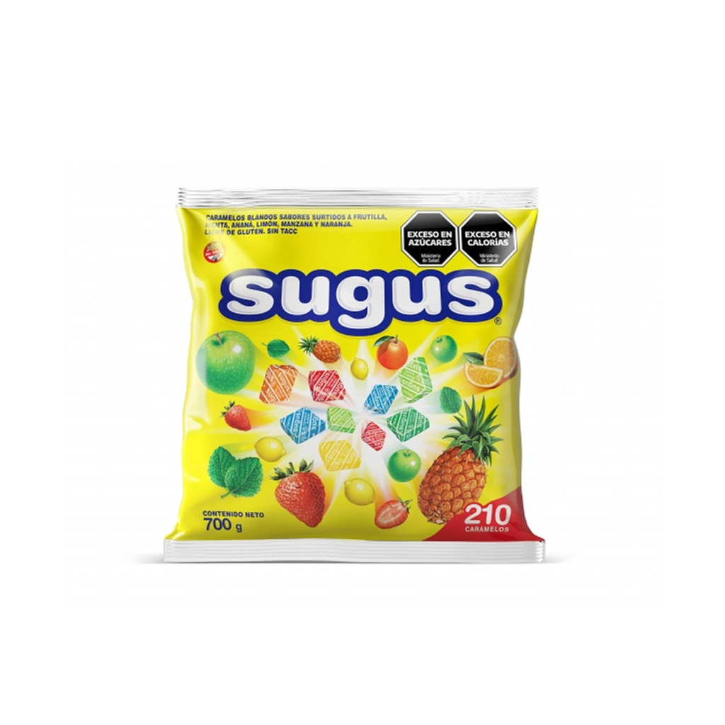 CARAM.SUGUS PLEGADOS X 700GS.