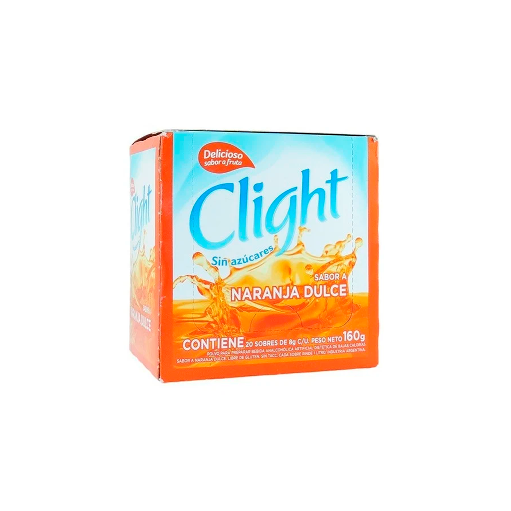 CLIGTH NARANJA-DULCE X 20U.