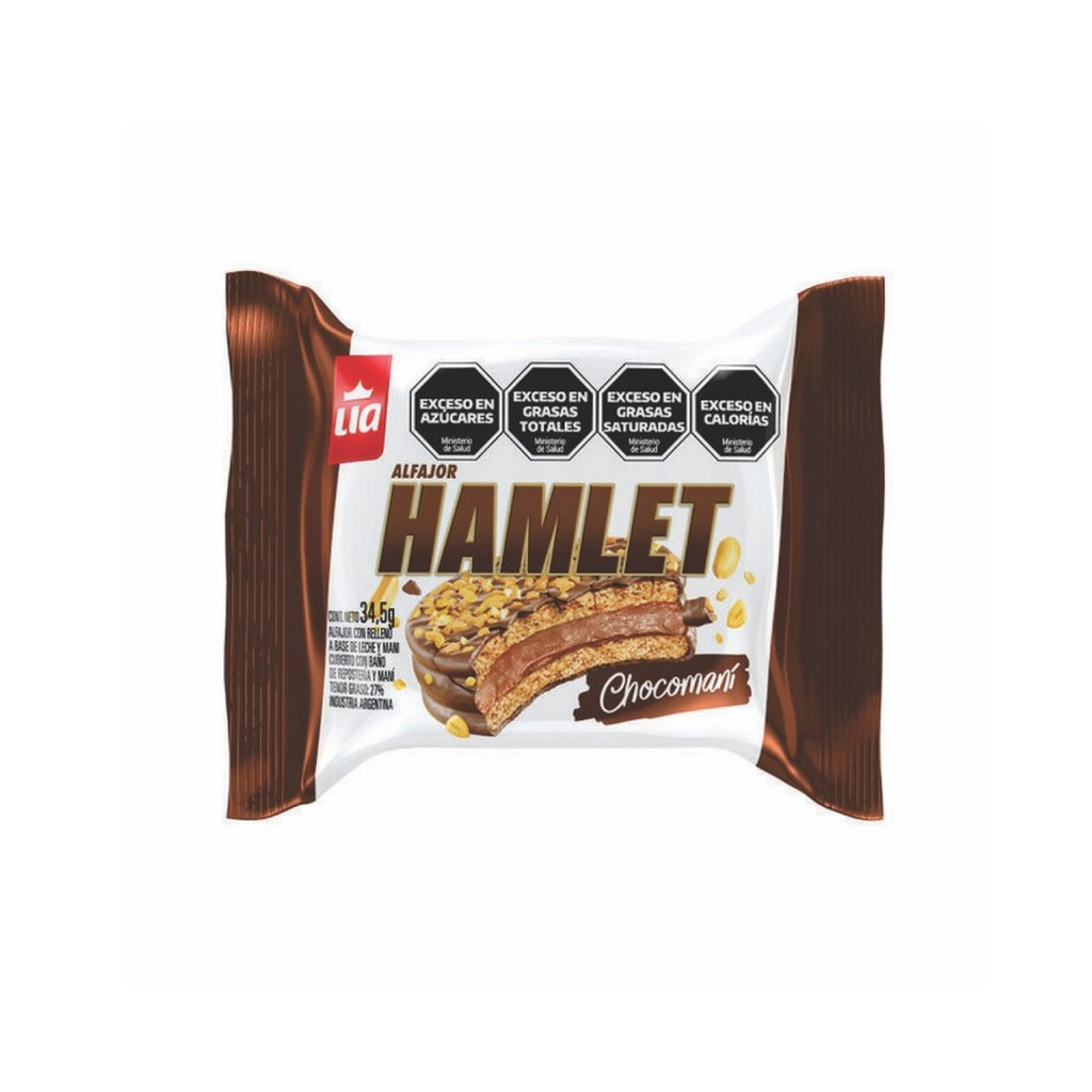 ALF.HAMLET CHOCOMANI X 34.5G