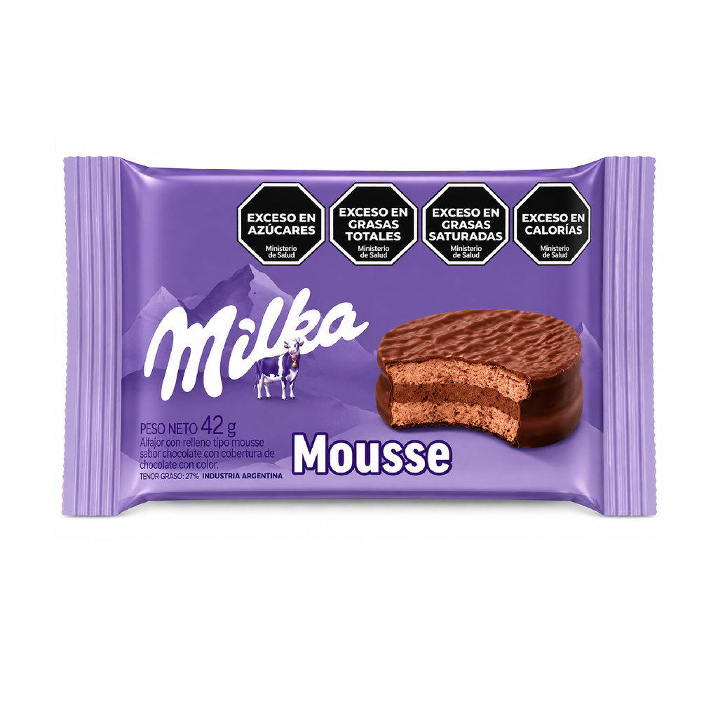 ALFAJOR MILKA MOUSSE X 42 G