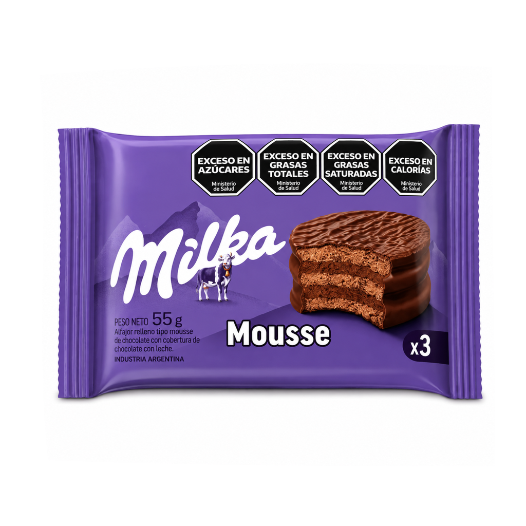 ALFAJOR MILKA TRIPLE MOUSSE