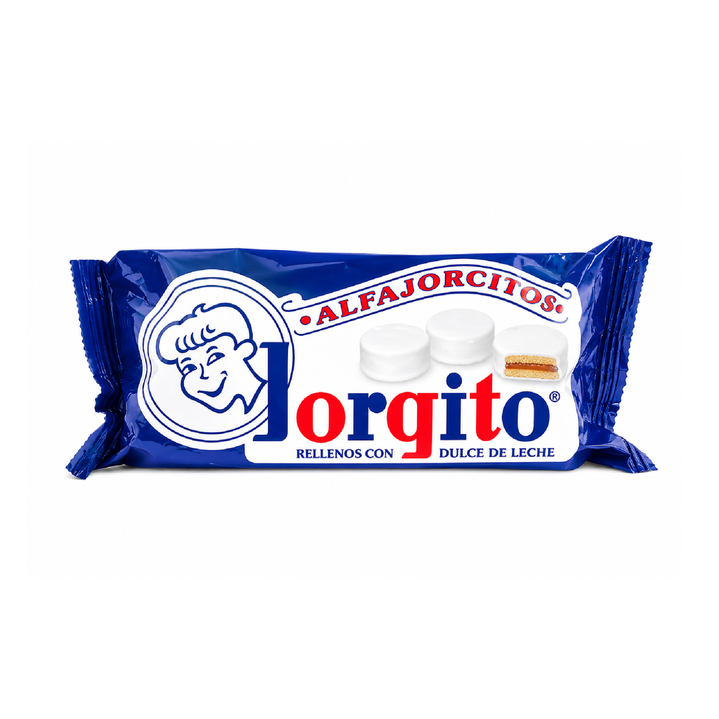 ALFAJOR JORGITO MINI BLANCO X 6 U ART.53