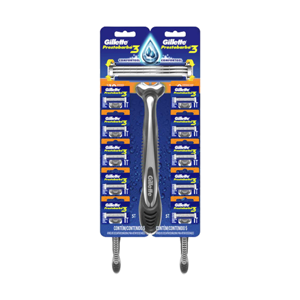 AFEIT.PRESTO. 3 FILOS MOVIL  REGULAR X 10