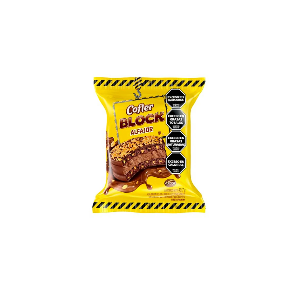 ALFAJOR COFLER BLOCK X 40 G