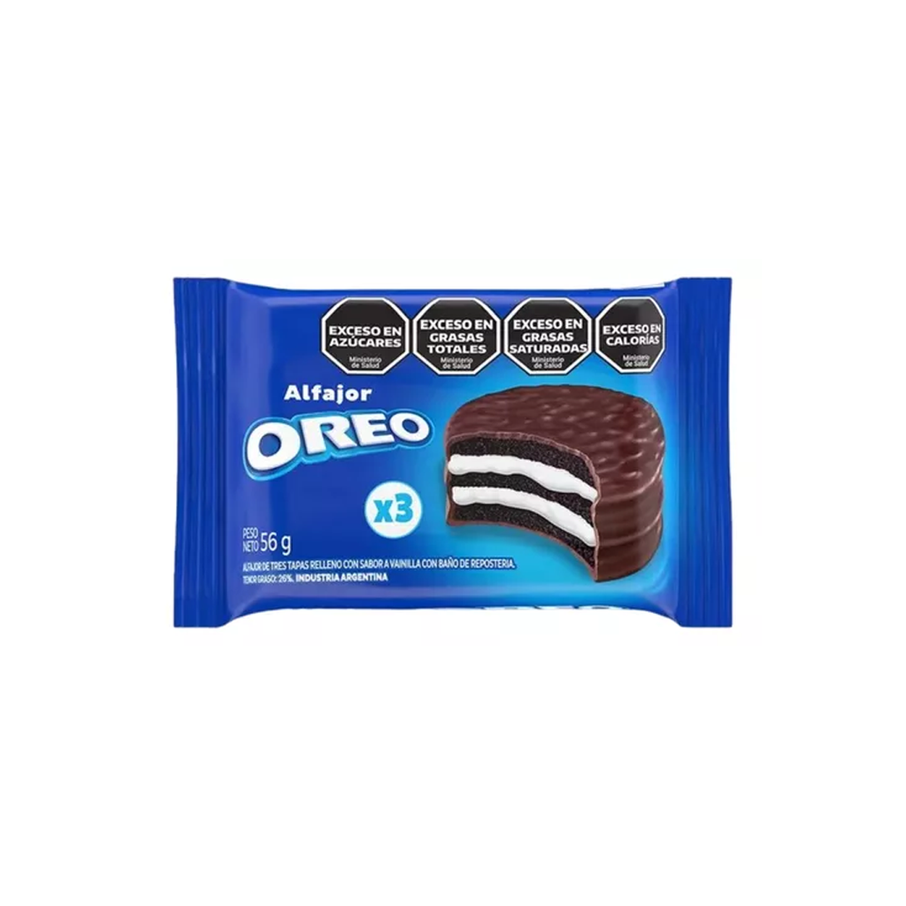 ALFAJOR TRIPLE OREO X 56GR