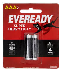 PILA EVEREADY AAA X 2  - 1212