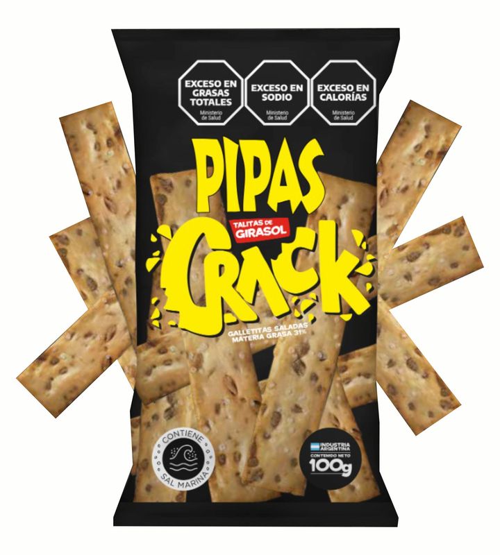 PIPAS TALITAS CRACK  X100G