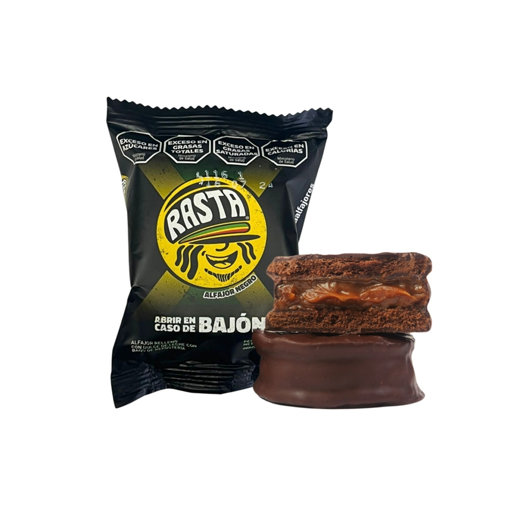 ALFAJOR RASTA NEGRO X70G