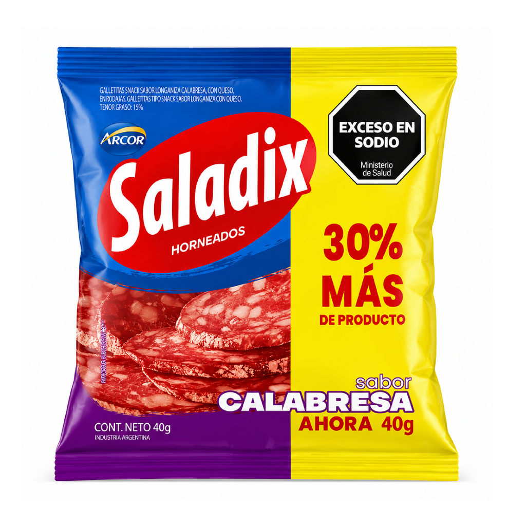 SALADIX CALABRESA 6 U X 40 G