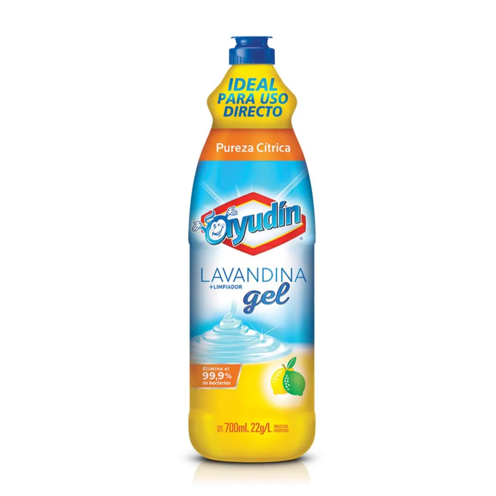 LAV. AYUDIN GEL CITRICA X 500 ML