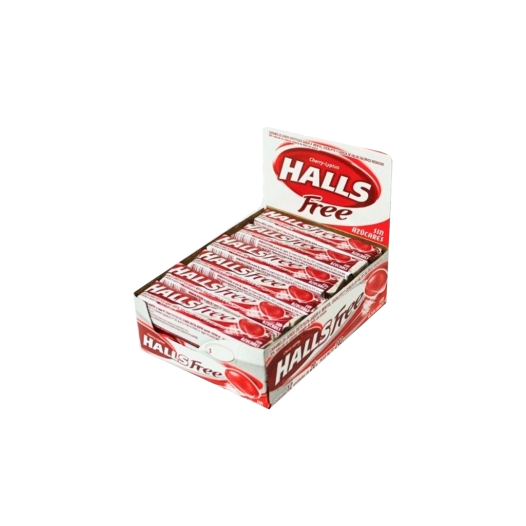 PAST.HALL'S FREE CHERRY X 12.