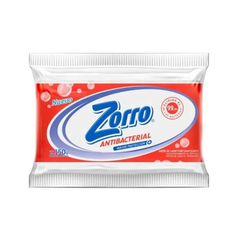 JAB COMP ANTIBACT ZORRO X 150 G