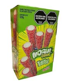 MOGUL EXTREME TUBITOS FRUTILLA  X 240G