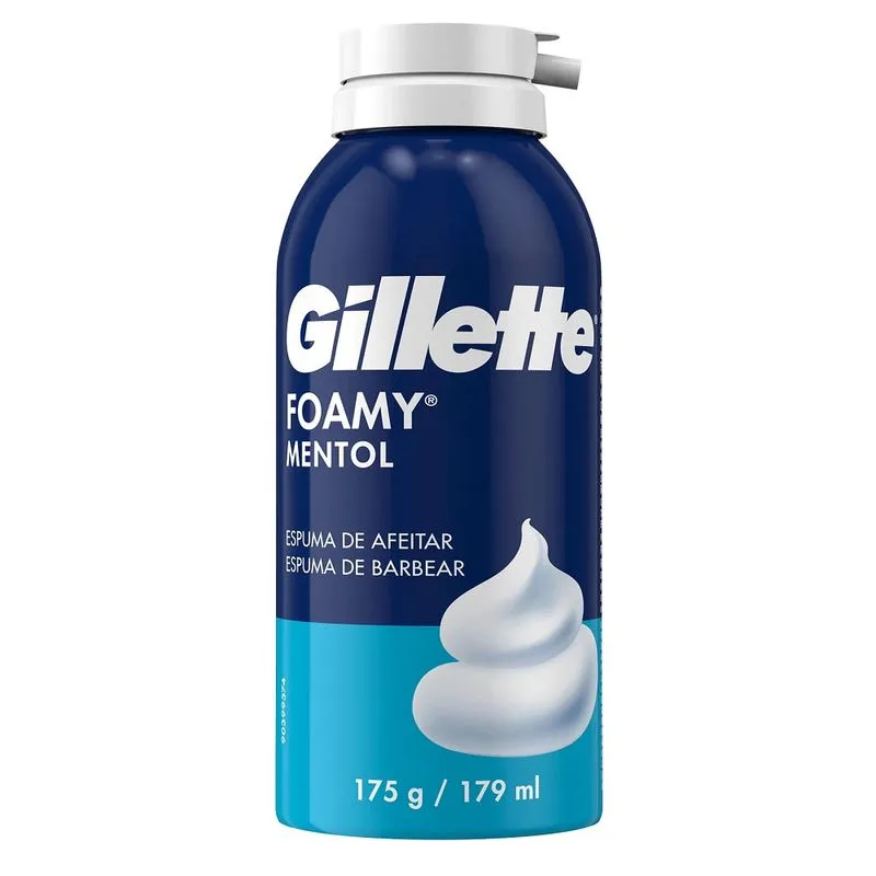 ESP. GILLETTE FOAMY - MENTHOL X 179ML