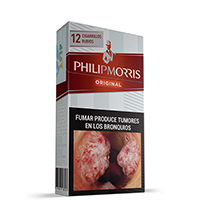 PHILIP MORRIS ORIGINAL KS BOX 1 2