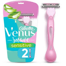 GILLETTE VENUS SUAVE SENSIT. 3 FILOS  X2U