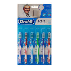 CEP. ORAL-B 123 TIRA 6