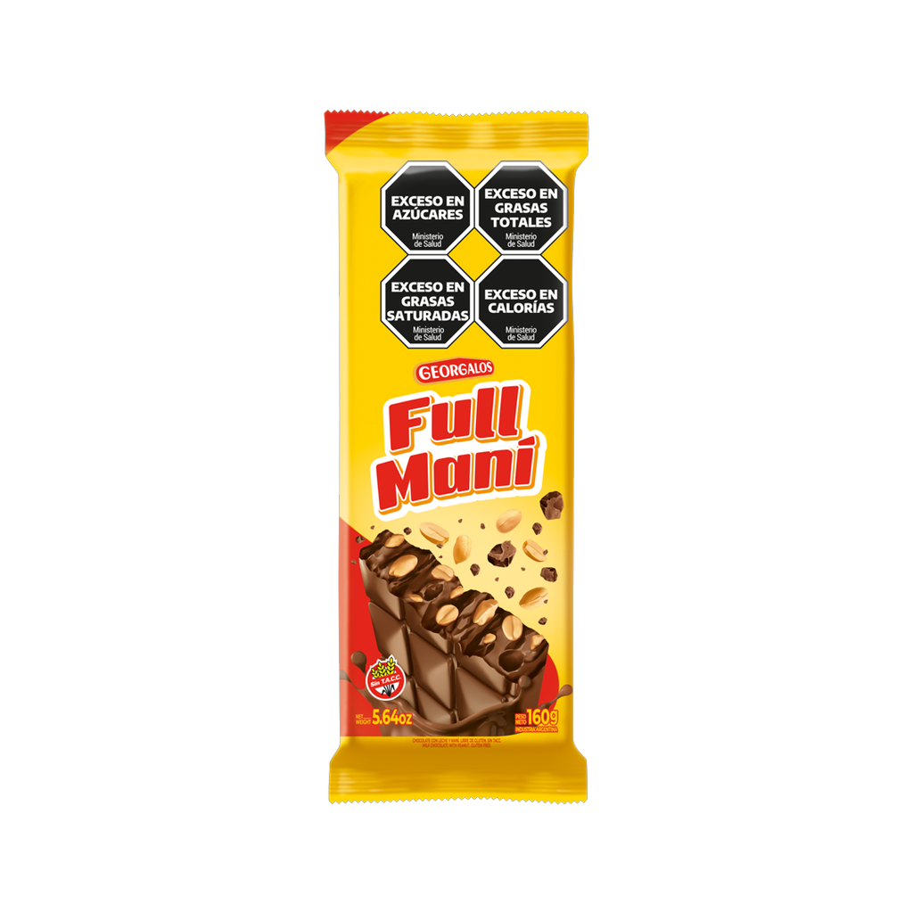 CHOC.FULL MANI X 150 GR.