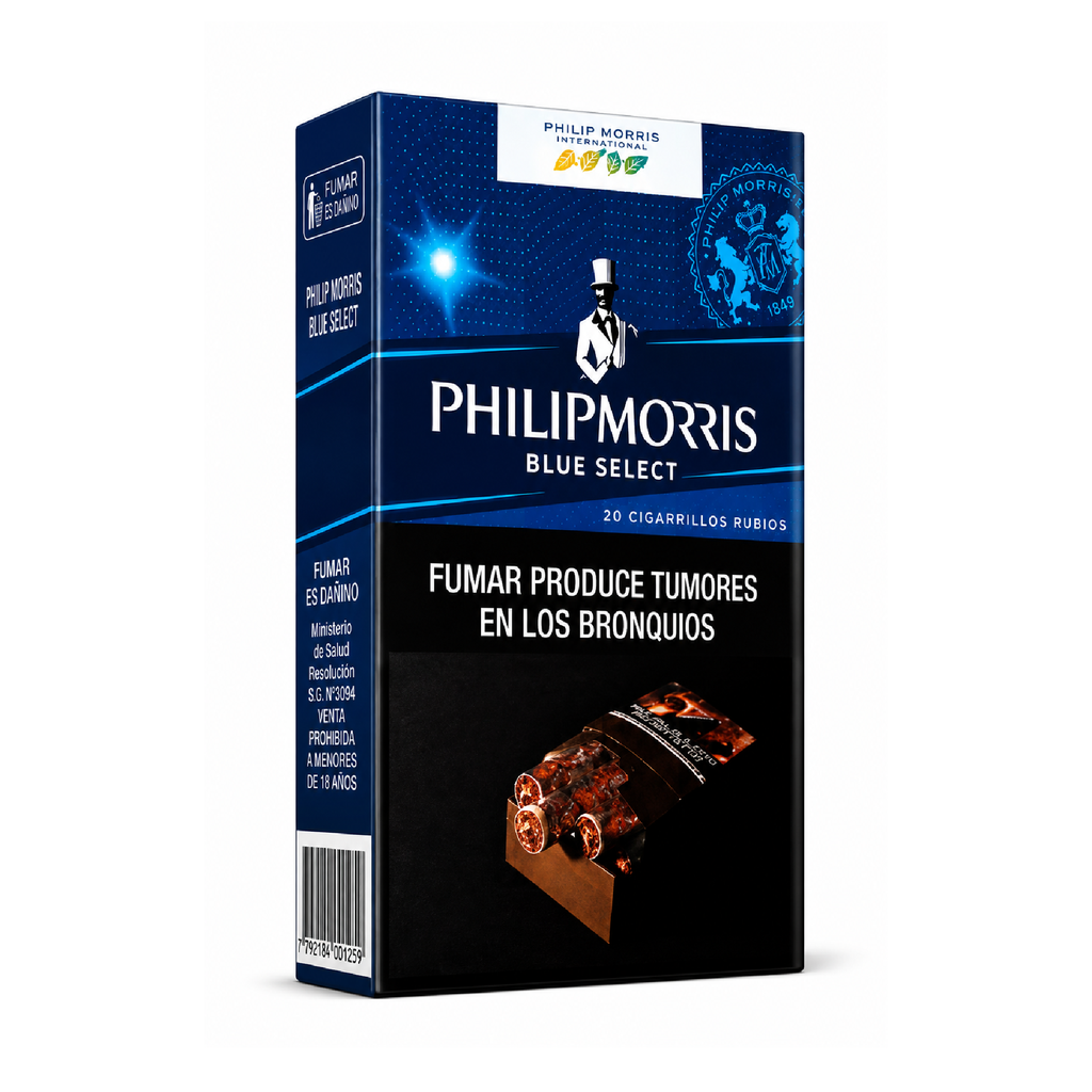 PHILIP MORRIS BLUE SELECT KS SOF 20