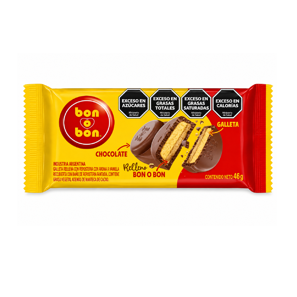 TABLETA BON O BON RELLENA X 48 G