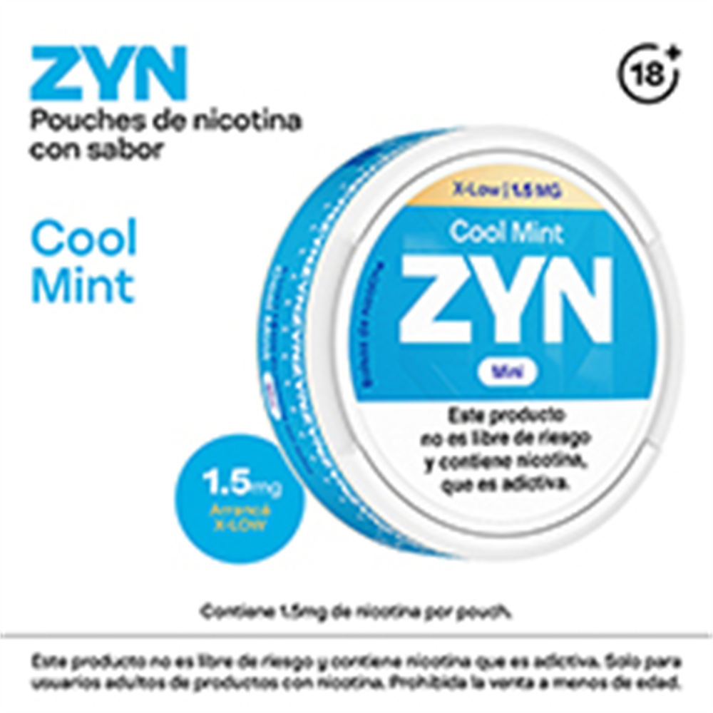 [655] ZYN COOL MINT 1.5MG MINI X 15 U